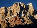 21 Jagged Rocky Peaks Close Up To The East Of Base Camp Blaze Just before Sunset From Gasherbrum North Base Camp In China